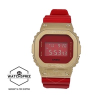 Casio G-Shock Limited Models Chinese New Year 2021 Red Resin Band Watch GM5600CX-4D GM-5600CX-4D GM-5600CX-4