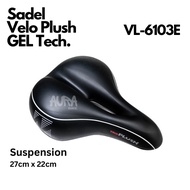 Velo Plush Saddle GEL VL 6103E Suspension