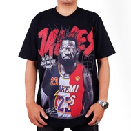 Lebron James Nba Black T-shirt