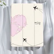 Heart Plane Pattern Tablet Protective Case, Compatible With IPad Mini4/Mini5/Mini6/Air 5th Gen2022/A
