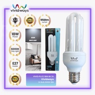 K2 VIVIDWAYS PLCE 3U BULB 18W 6000K DAY LIGHT BULB