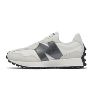 New Balance Casual Shoes 327 Women's White Gray Suede Retro NB [ACS] WS327JWB-B