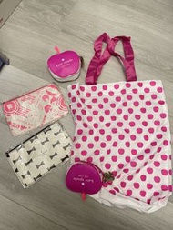 Kate Spade 蘋果圖案手提袋及錢包套裝