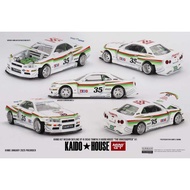 Mini GT x Kaido House KHMG 167 Nissan Skyline GT-R (R34) TAMIYA x KAIDO HOUSE The GRASSHOPPER V1 ori