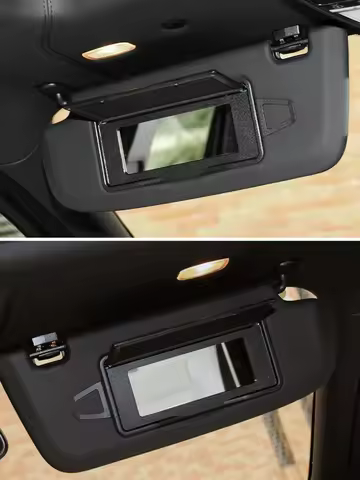 W221 Car Sun Shade Visor Makeup Cosmetic Mirror Cover For Mercedes Benz S Class W221 2008-2012 S300 