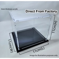 Acrylic Display Box / Acrylic Box (11cm(H) x 11CM(W) x 11cm(L)