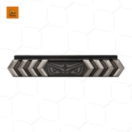 ไฟท้าย LED 24V ยาว60ซม. ไฟท้าย ไฟให้สัญญาณ ไฟวิ่งRgb รถยนต์ รถบรรทุก และทั่วไป แป้นเหล็ก (Bogart)