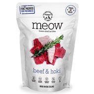 $6 OFF (Exp 18Mar24): MEOW Beef &amp; Hoki Grain-Free Freeze Dried Raw Cat Treats 50g