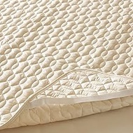 Nishikawa 206700056300 Wool Bed Pad, Queen, Washable, Wool Padding, Made in Japan, Beige, 63.0 x 78.