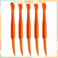 SEL 5Pcs Plastic Orange Peeler Remover Multifunctional Easy Open Fast Peeling  Citrus Lemon Cutter S