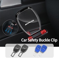 Car Safety Specular Seat Belt Clip Buckle Stopper Adjustable Extender  For AMG A B C E S G Class A180 CLK CLA GLE GLC W212 C200