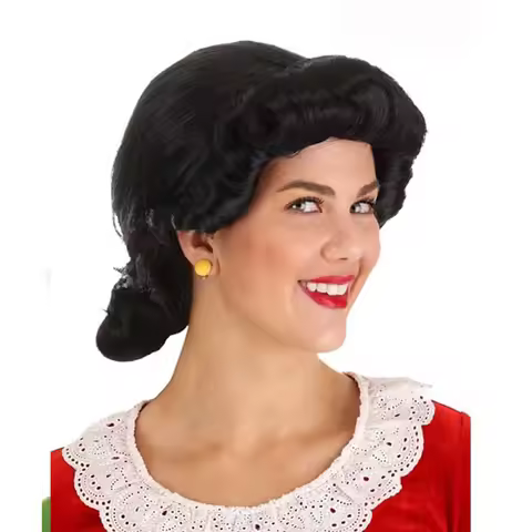 HAIRJOY Synthetic Hair Popeye Olive Oyl Wig for Women Cosplay Party Wigs Carnival Wigs