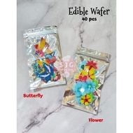 Butterfly wafer paper flower wafer paper in pouch