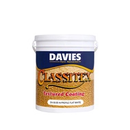 Davies Classitex 100% Acrylic Water-Based Textured Paint Gloss Or Flat 4 Liters