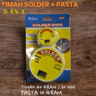 TIMAH SOLDER 40GRAM/60MM PLUS PASTA 2IN1 MURAH BERKUALITAS S2547