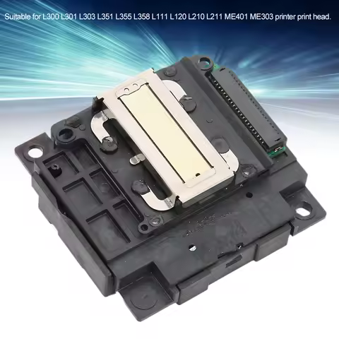 Print Head Black Print Head Replacement for L301 L300 L303 L351 L355 L358 L111 L120 L210 L211 ME401 