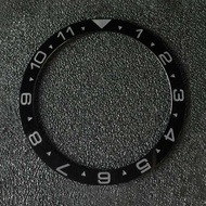 38Mm Black/Blue/Green Skx007/Dual Time Style Flat Ceramic Bezel Insert For Skx009 Skx011 Skx173 Skx