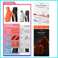MOTOWOLF RAINCOAT. JACKET and PANTS. MDL0401 V1, MDL0403 V3 AND MDL0403B V3B