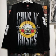 New Product West Coast Gun Flower Band Guns Rose Guns n'roses Pure Cotton Long Sleeve