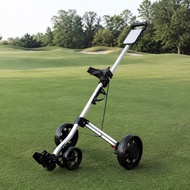 Lightweight Golf Four-Wheeled Ball Bag Trolley Aluminum Foldable Golf Court Trolley Convenient Style