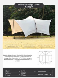 GLAMPING | Large Sun-Resistant Dome Tent