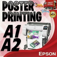 A1/A2 Poster Printing (Glossy Photo paper/Matte Paper/Plain paper )