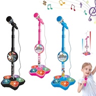 1PCS Children's Microphones - Party Supplies for Children; Karaoke Microphone Toy with Stand; Singin