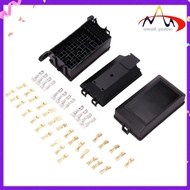 Fuse-Relay Box 5-Fuse Holders 6 Relay Block Holders Fuse-Block 12V Fuse-Box Car