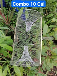 Lờ cá lóc ( Combo 10 cái 4 Vành Kẽm 30cm X 50cm )