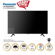PANASONIC 4K HX655 SERIES ANDROID TV LED TV 43" / 50" / 55" / 65" INCH with T2/DVB-T2 DIGITAL CHANNELS TH-50HX655K