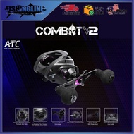 ATC Combat Plus V2 201[[[LEFT HANDLE]]] Baitcasting Fishing Reel -  with 1 year warranty