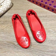European and American Tory burchˉ foreign trade TB shallow mouth sheepskin womens shoes flat soft bo