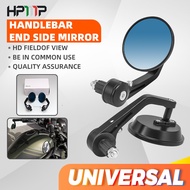 Universal Handle Bar End Mirror 7/8" Rear View CNC Alloy Motorcycle Mirror Side Mirrors LC135 Y15 EX5 Y16 Nmax