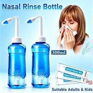 Nasal Cleaner for Adults & Kids Nasal Irrigation Pot Gentle Sinus Wash Bottle for Nasal Cavity Care
