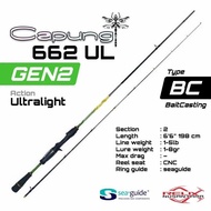 Baitcasting Rod CAPUNG 632 UL and 662 UL - Relix Nusantara