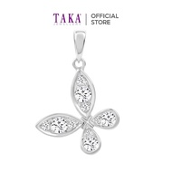 FC1 TAKA Jewellery Terise Butterfly Diamond Pendant 18K