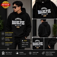 BARELYSS Premium Fleece Hoodie Bigsize Jumbo Men's Women's Hoodie Size SML XL 2XL 3XL 4XL 5XL Oversi