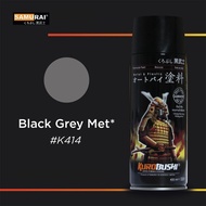 (WARNA) K414 BLACK GREY MET – SAMURAI PAINT CAT SEMPROT-Hosebuild