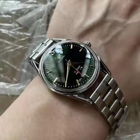 65th anniversary of the nostalgic inventory of watches authentic simple men's pure manual winding ma