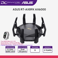 【24-Hr Delivery】ASUS RT-AX89X AX6000 Dual Band WiFi 6 Router, 802.11ax 12 streams 6000Mbps , Lifetime Free Interne