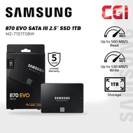 Samsung 870 Evo Sata III 2.5" 1TB SSD - MZ-77E1T0BW