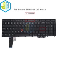 US UK Keyboard For Lenovo ThinkPad L15 Gen 4 21H3/21H4 21H8/21H7 English Notebook Trackpoint Keyboar