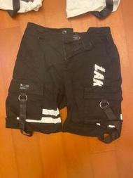 Laking二手工裝短褲 黑白兩色 原價1200/件 XL
