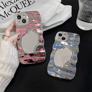 Aesthetic makeup mirror Casing Hp for Realme C51 C53 C55 C20 C30 C17 C15 C12 C35 C21Y C11 2020 C2 C2