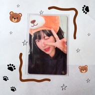Eunchae bear bear peace Le sserafim Unforgiven Weverse Photocard pc