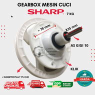 Gearbok Mesin Cuci Sharp 2 Tabung ori /girbok sharp gearbok puli besar gearbox sharp/gearbok mesin cuci