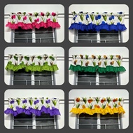Valance Curtain for Windows 18 Inches x 59 Inches Tulip Buds