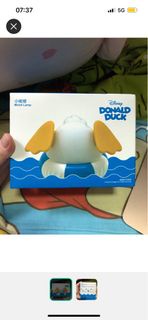 7-11 donald duck 唐老鴨屁股拍拍小夜燈