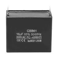 CBB61 Capacitor, Motor Starting Capacitor 350V AC 16uF 50/60Hz Motor Running Capacitor Generator CBB