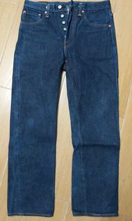 BOB DONG  23oz 深藍原色赤耳復古直脚牛仔褲iron heart levis